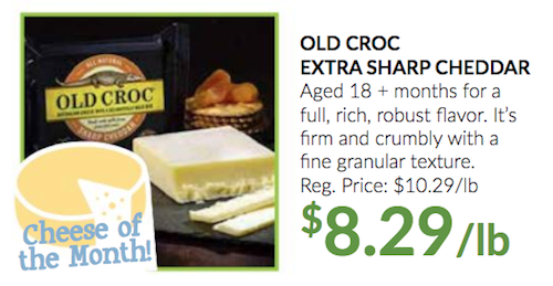 Old Croc Cheddar Cheese of the Month